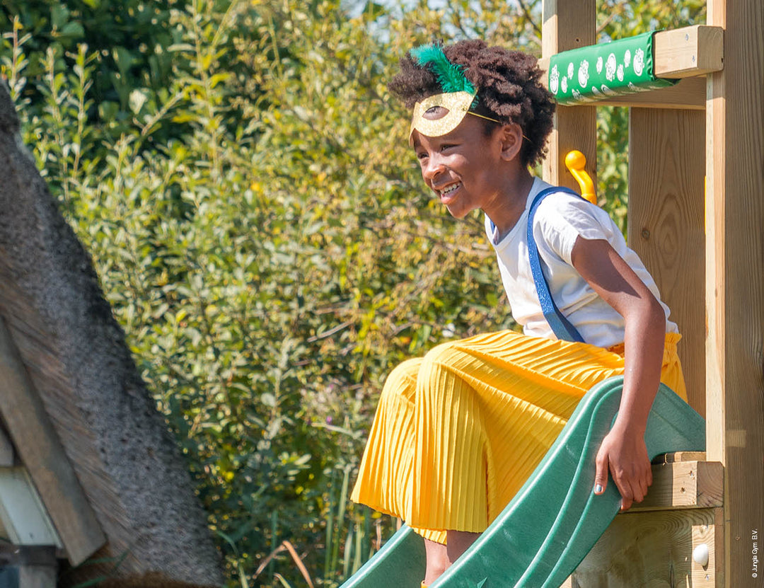 Jungle Sierra | Wooden climbing frame with swing