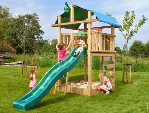 Kids Wooden Climbing Frame • Jungle Fort