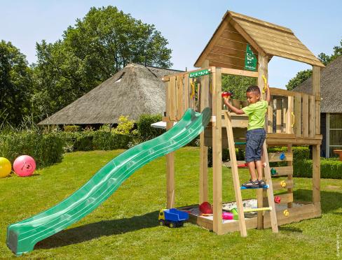 Wooden Climbing Frame for Garden • Jungle Cubby